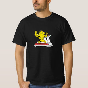 Strong Hamster Gym Workout T-Shirt – Funny Fitness