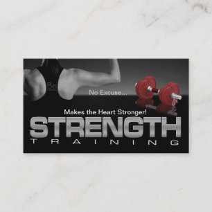 Strong Heart Business Card