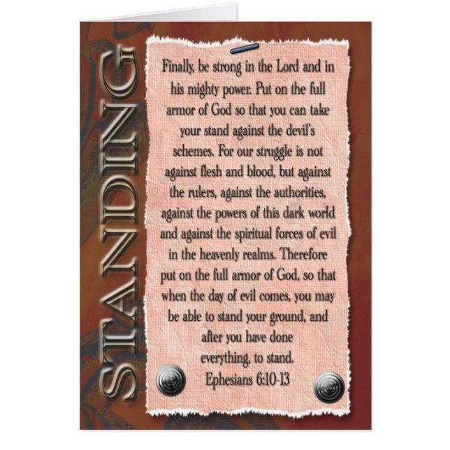 Strong in the Lord (Front)