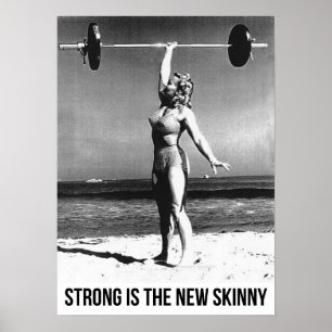 Strong Is The New Skinny - Abbye “Pudgy” Stock Poster