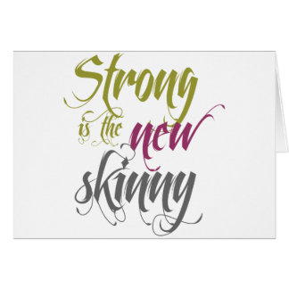 Strong is the New Skinny - Script