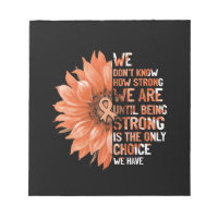 Strong Is The Only Choice Uterine Cancer Awareness