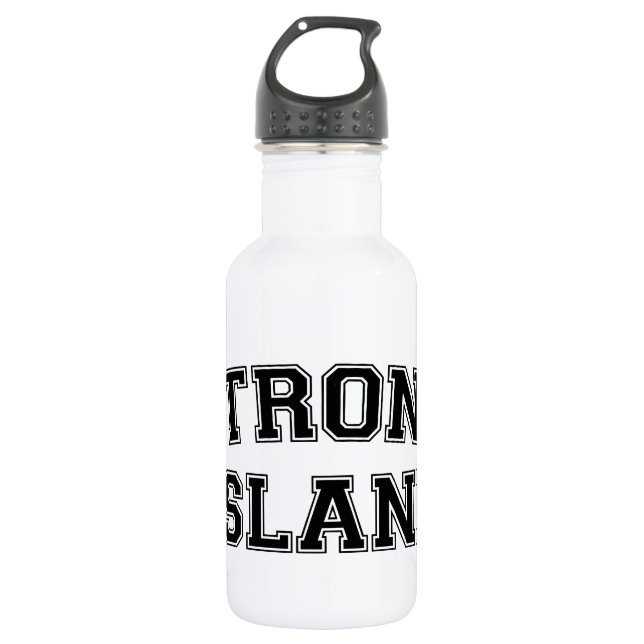 Strong Island, NYC, USA 532 Ml Water Bottle (Front)