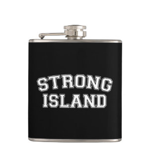 Strong Island, NYC, USA Hip Flask