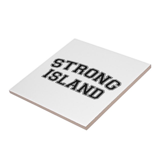 Strong Island, NYC, USA Tile (Side)