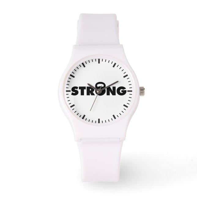 STRONG - Kettlebell Workout Motivational Watch (Front)