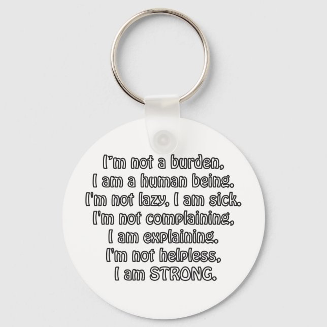 Strong Key Ring (Front)