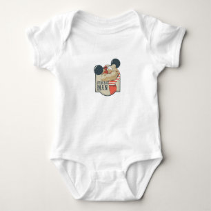 Strong man baby bodysuit