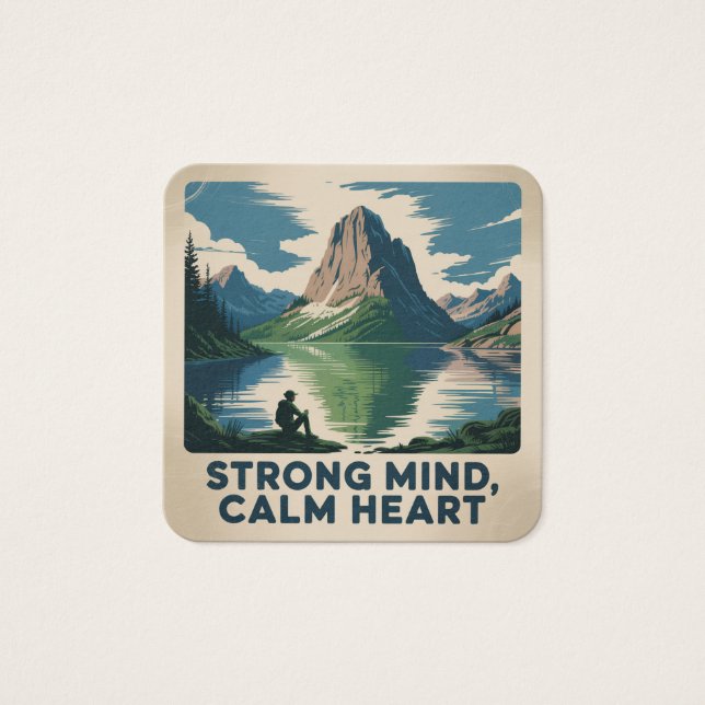 Strong Mind, Calm Heart (Front)
