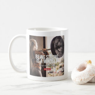 Strong Mindset - Women's Fitness Inspirational Coffee Mug