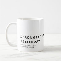 STRONG MOM LIFE STRONGER THAN YESTERDAY