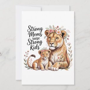 Strong Moms Raise Strong Kids Invitation