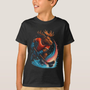 Strong Moose Hockey Power Charge T-Shirt