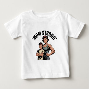 strong mum vintage baby T-Shirt