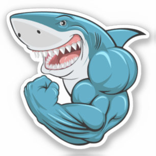 Strong Muscle Shark 
