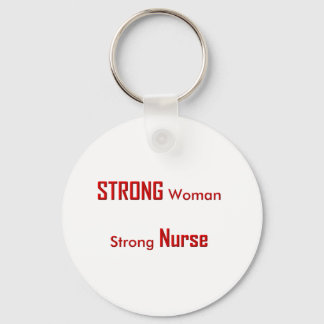 Strong Nurse Key Ring