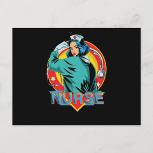 Strong Nurse Postcard
