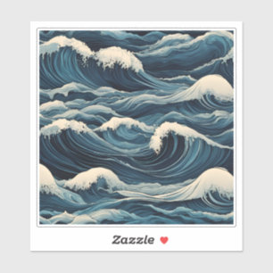 Strong Ocean Sticker