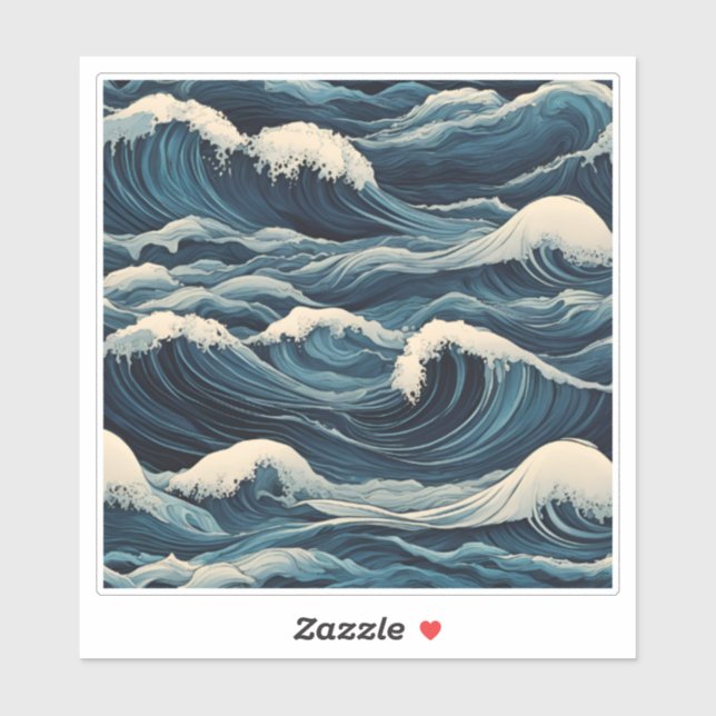 Strong Ocean Sticker (Sheet)