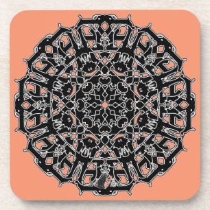 Strong Octa Glyph Dusk Coaster