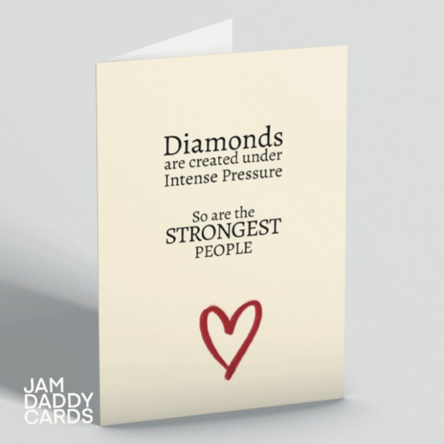 Strong People Inspirational Encouraging Card (Creator Uploaded)