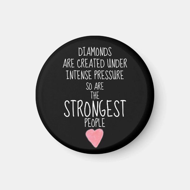Strong People Inspirational Encouraging  Magnet (Front)