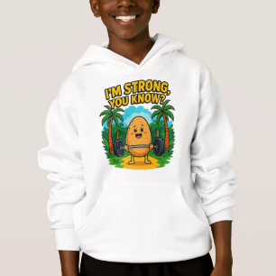 Strong Potato Gym Cartoon T-Shirt – Funny