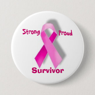 Strong Proud Survivor button