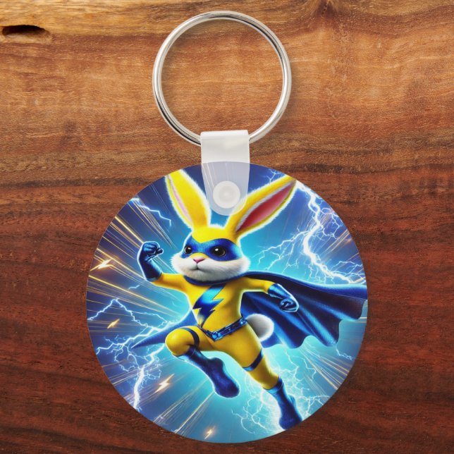 Strong Rabbit Key Ring (Front)