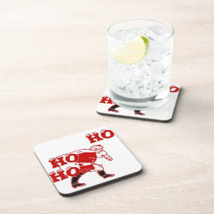 Strong Santa Ho Ho Ho Collection Coaster