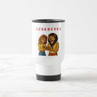 Strong Together – Leo & Nessa Travel Mug