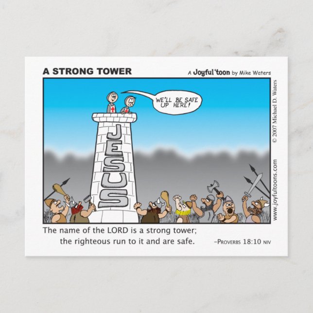Strong Tower postcard (Front)