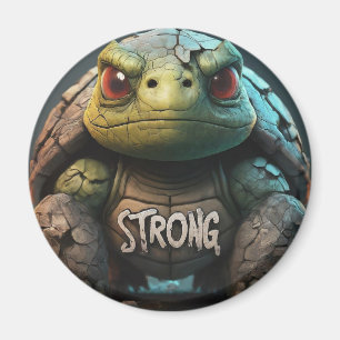 Strong Turtle  Magnet