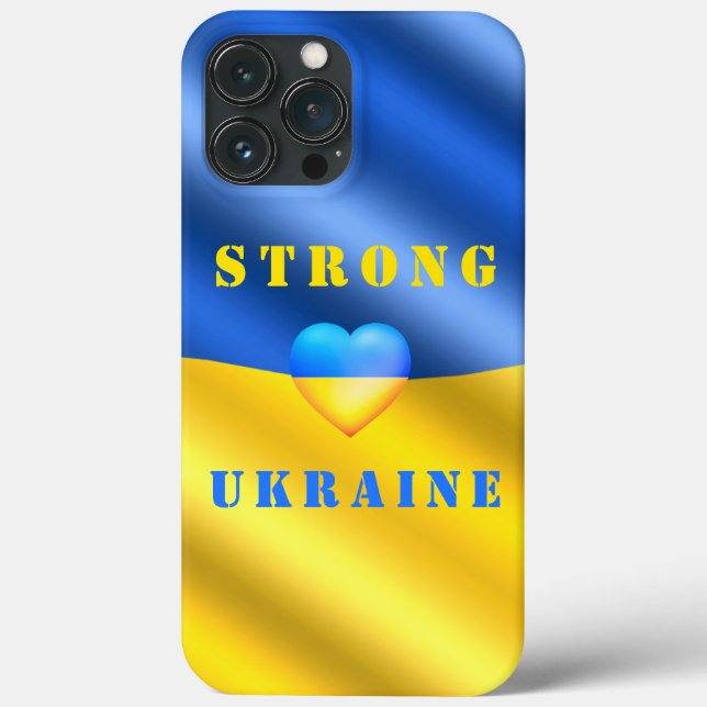 Strong Ukraine iPhone Case - Freedom (Back)