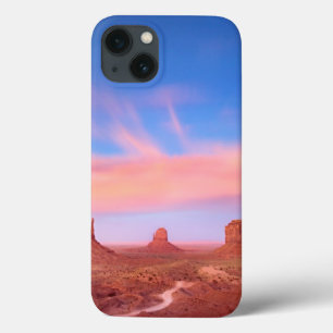 Strong Winds over Desert Valley iPhone 13 Case