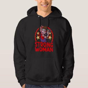 Strong Woman  Circus & Clown Hoodie