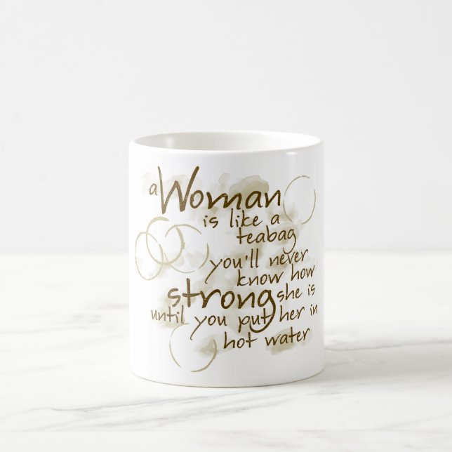 Strong Woman Coffee Mug (Center)