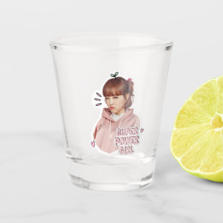 Strong woman do bong soon shot glass