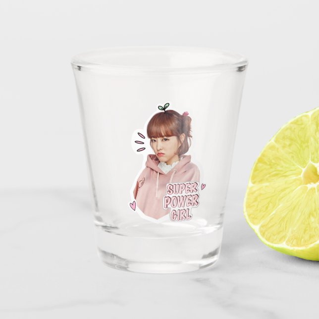 Strong woman do bong soon shot glass (Front)