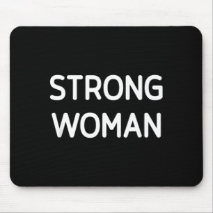 Strong Woman Motivation Positive Life Quotes Mouse Mat