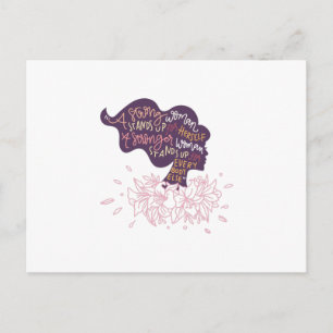 Strong Woman Postcard