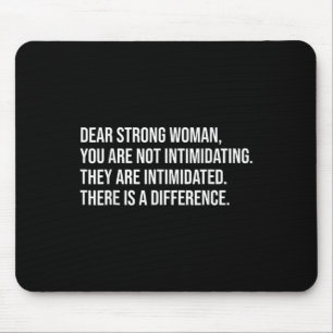 Strong Woman Pro Choice Feminist  Mouse Mat