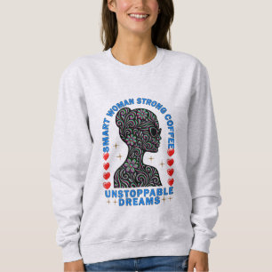 strong woman sweatshirt