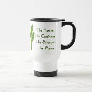 Strong Woman Travel Mug