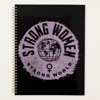 Strong Women Inspirational  Quote Planner