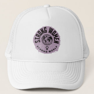 Strong Women Inspirational Quote Trucker Hat