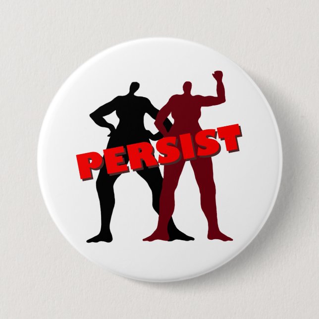 Strong Women Persist button (Front)