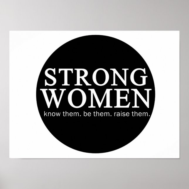 Strong Women Poster (Front)
