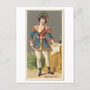 Strong Women Series #11: General Vintage Postcard