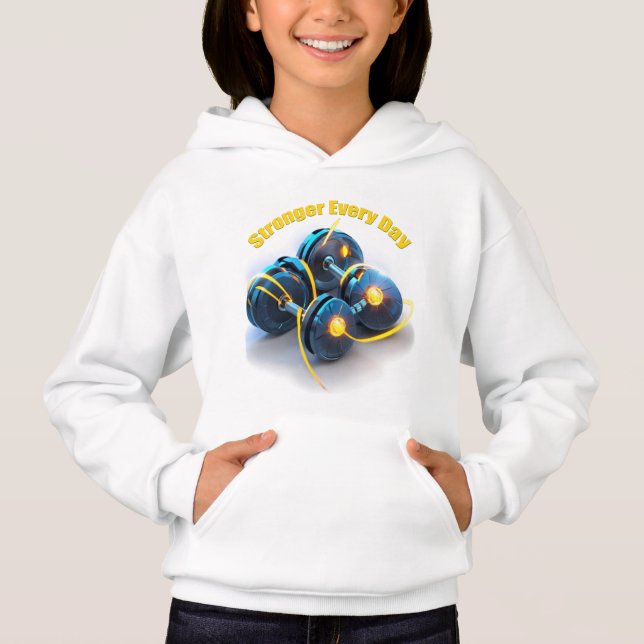 Stronger Every Day - Fitness motivation (Front)